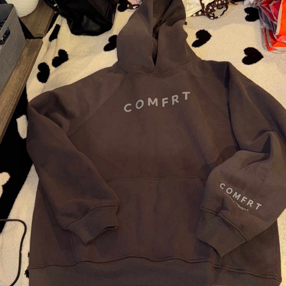 COMFRT grey Hoodie, only wore once!